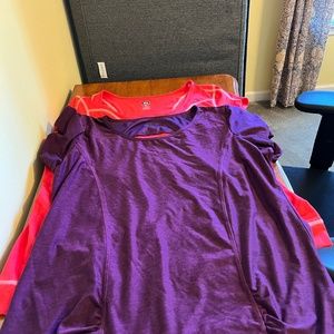 Two Fitness Tops Women Size XL